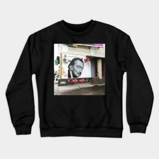 Photo Salvador Dali (Street art, Russia) Crewneck Sweatshirt